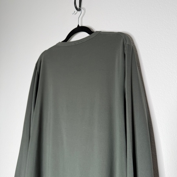 Lululemon Men’s Long Sleeve Crewneck Shirt Green Size L - Picture 6 of 7